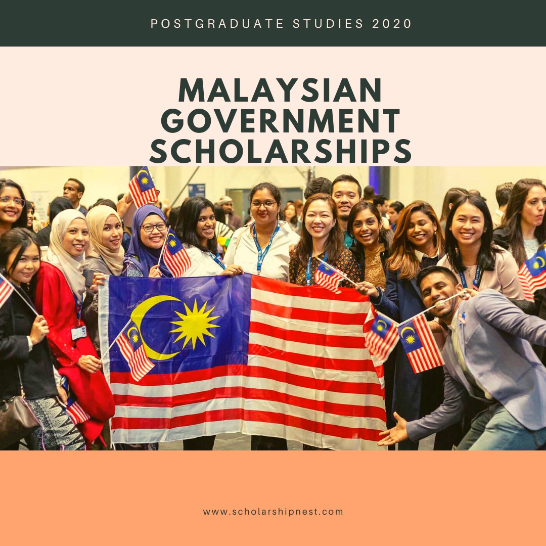 Malaysian Government Scholarships for Postgraduate Studies 2020